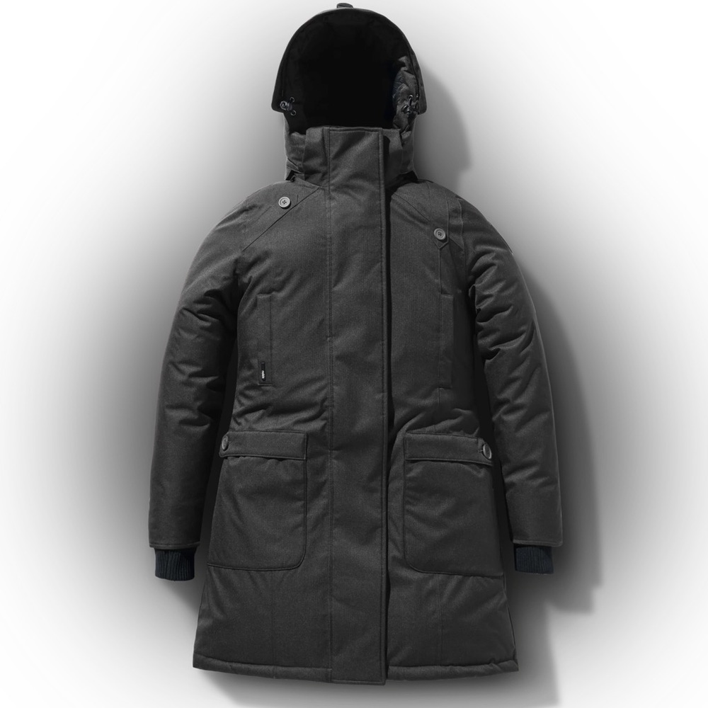 NOBIS Merideth Furless Womens Parka Jacket Insulated Medium 1200$ MSRP
